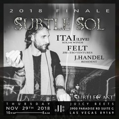 SubtleCast 010 - J.Handel - 11.29.2018 [2018 Finale]