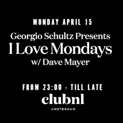 Dave Mayer DJ mix April 2019