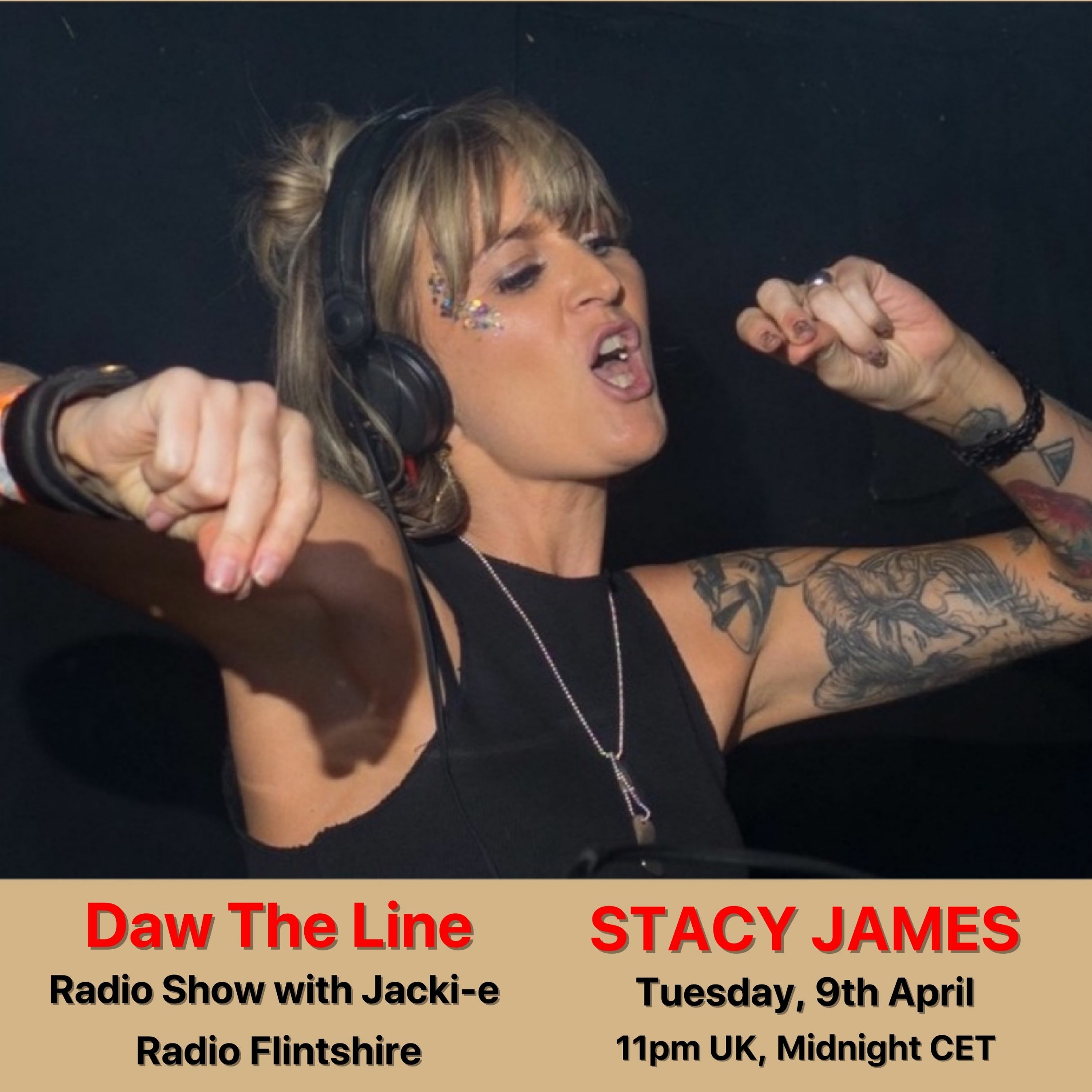 Jacki-E and Draw The Line Radio Show