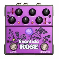 Eventide Rose Modulated Delay Pedal Audio Examples