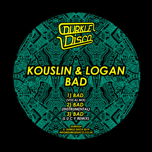 Premiere: Kouslin & Logan 'Bad (L U C Y remix)'