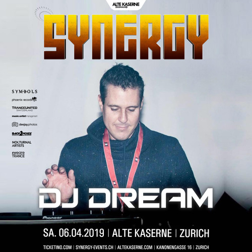 Stream DJ Dream Live SYNERGY Alte Kaserne, Zurich (06.04.2019) by