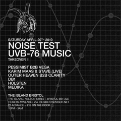 Outer Heaven live@Noise Test, UVB-76music Takeover Pt1 15.06.18  [next event 20.04 Bristol]