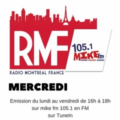 2019-04-10 Mercredi RMF Radio Montreal France
