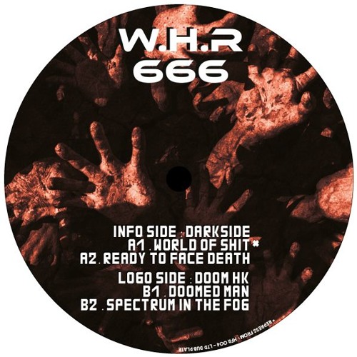 A2 . Darkside  "Ready To Face Death" Watt Hellz Records 666 (out of stock)
