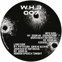 B2 . Doom Hk  "Horror Speech Tonight"  Watt Hellz Records 007 (out of stock)