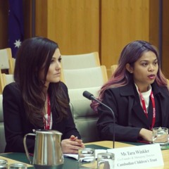 Tara Winkler and Sinet Chan give opening statements to Australia's Modern Slavery Inquiry