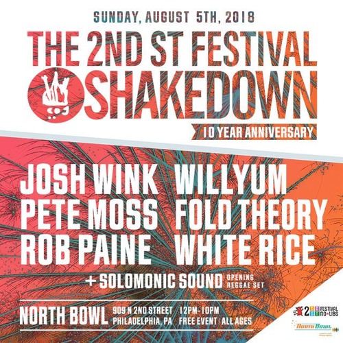 Josh Wink 'Live @ The 2nd St Festival Shakedown Pt.1' (Profound Sounds)