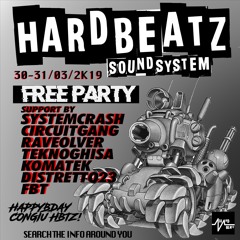 Tommy Hpf @ "hardbeatz free party"  30/31-3-2019 estratto live