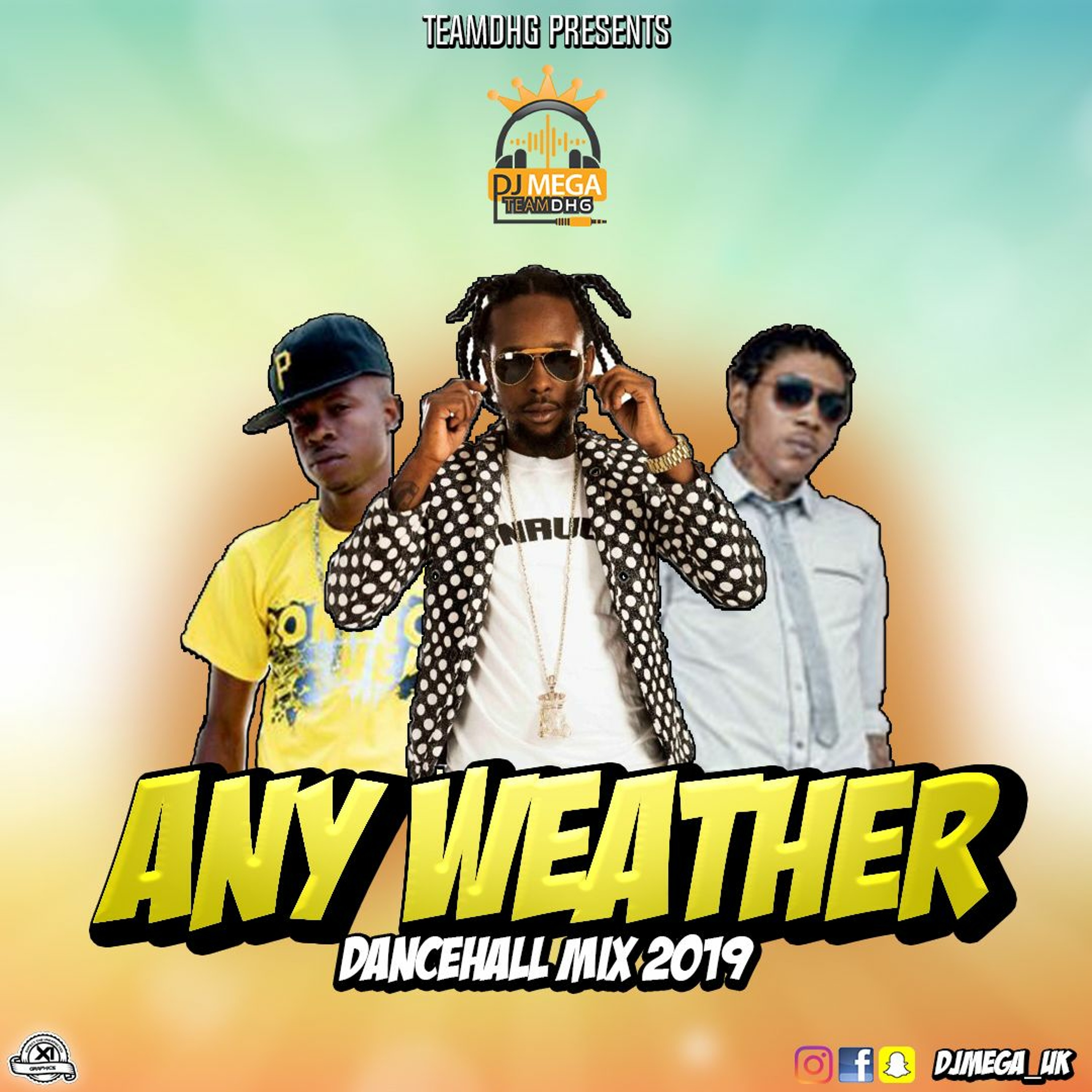 ANY WEATHER DANCEHALL MIX APRIL 2019 FT VYBZKARTEL, LADEN, POPCAAN, SQUASH, KOFFEE & MORE @DJMEGA_UK