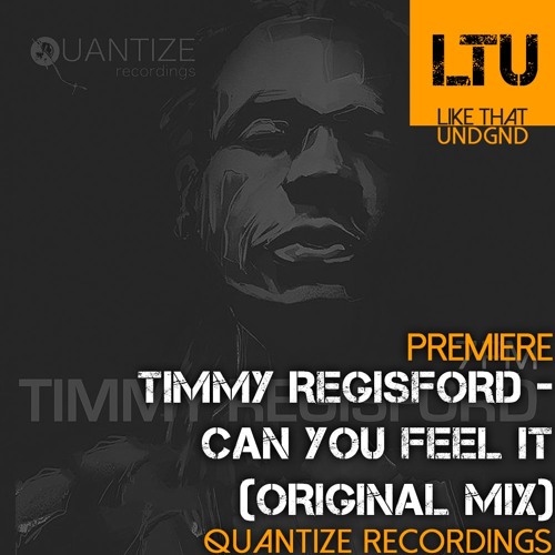 Premiere: Timmy Regisford - Can You Feel It (Original Mix) | Quantize Recordings