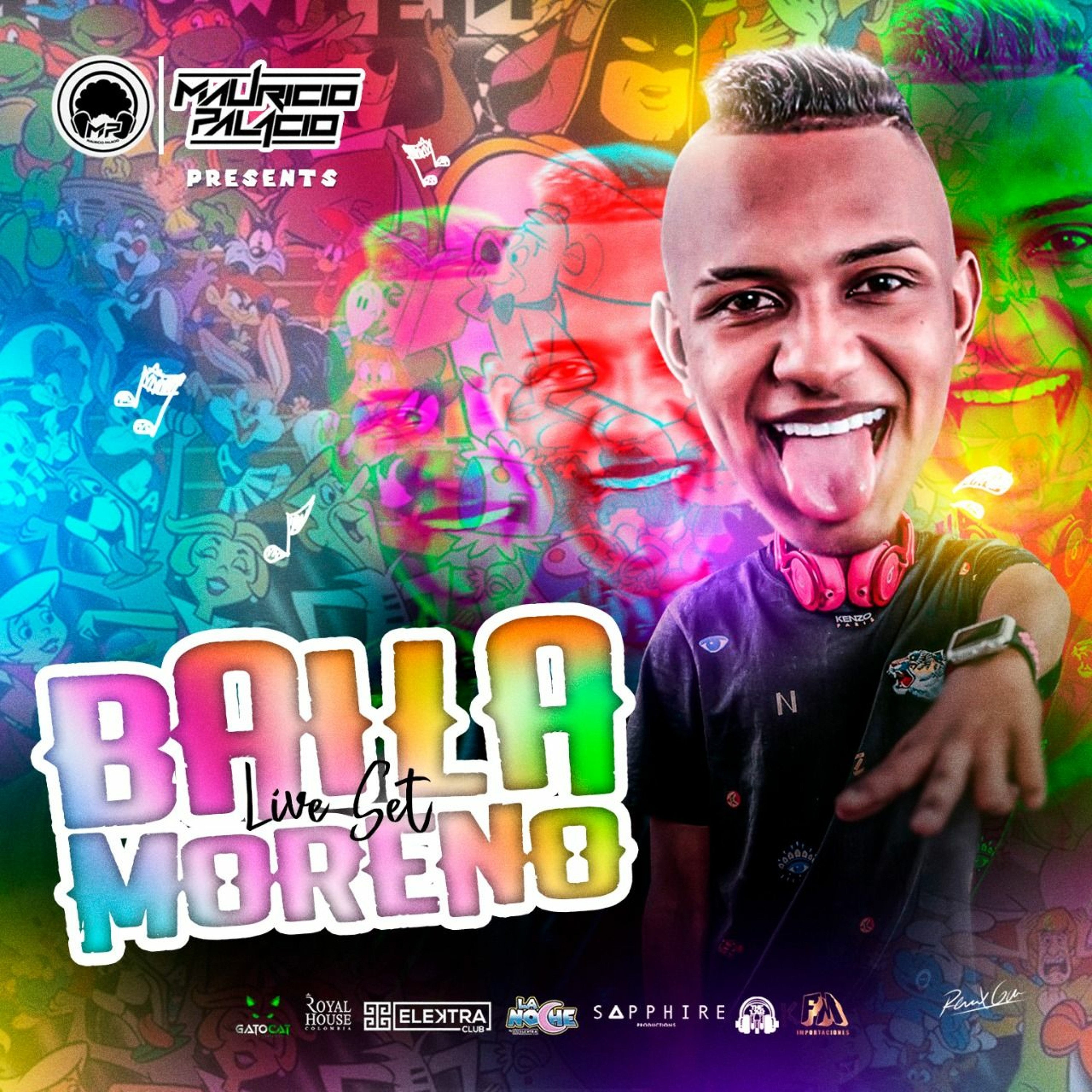 Baila Moreno - Live set Mauricio Palacio Dj 2019 (Edicion MyFuckingBirthdayBash)