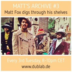 Matt's Archive, 19/3/2019 (Soul, Lowrider Oldies, Jazz, Funk, Boogie & Disco)