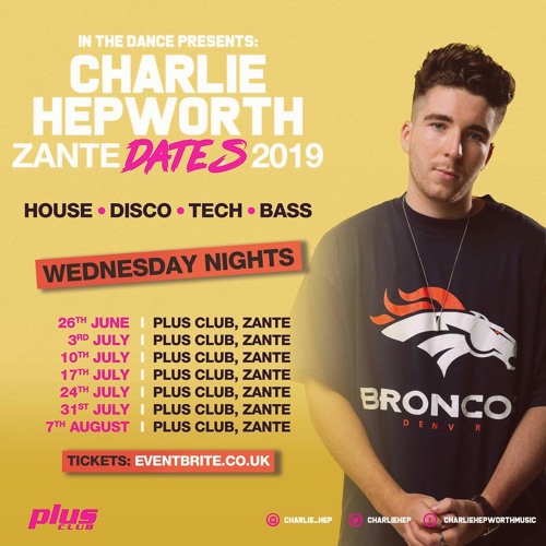 IN THE DANCE 008 - ZANTE MIX 2019 | CHARLIE HEPWORTH