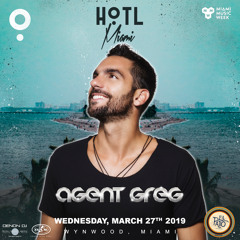 Agent Greg live at El  Patio(Miami) HOTL Records party-27 March 2019
