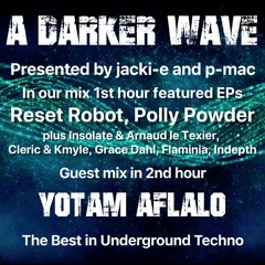 #217 A Darker Wave 13-04-2019 guest mix 2nd hr Yotam Aflalo, EPs 1st hr Reset Robot, Polly Powder