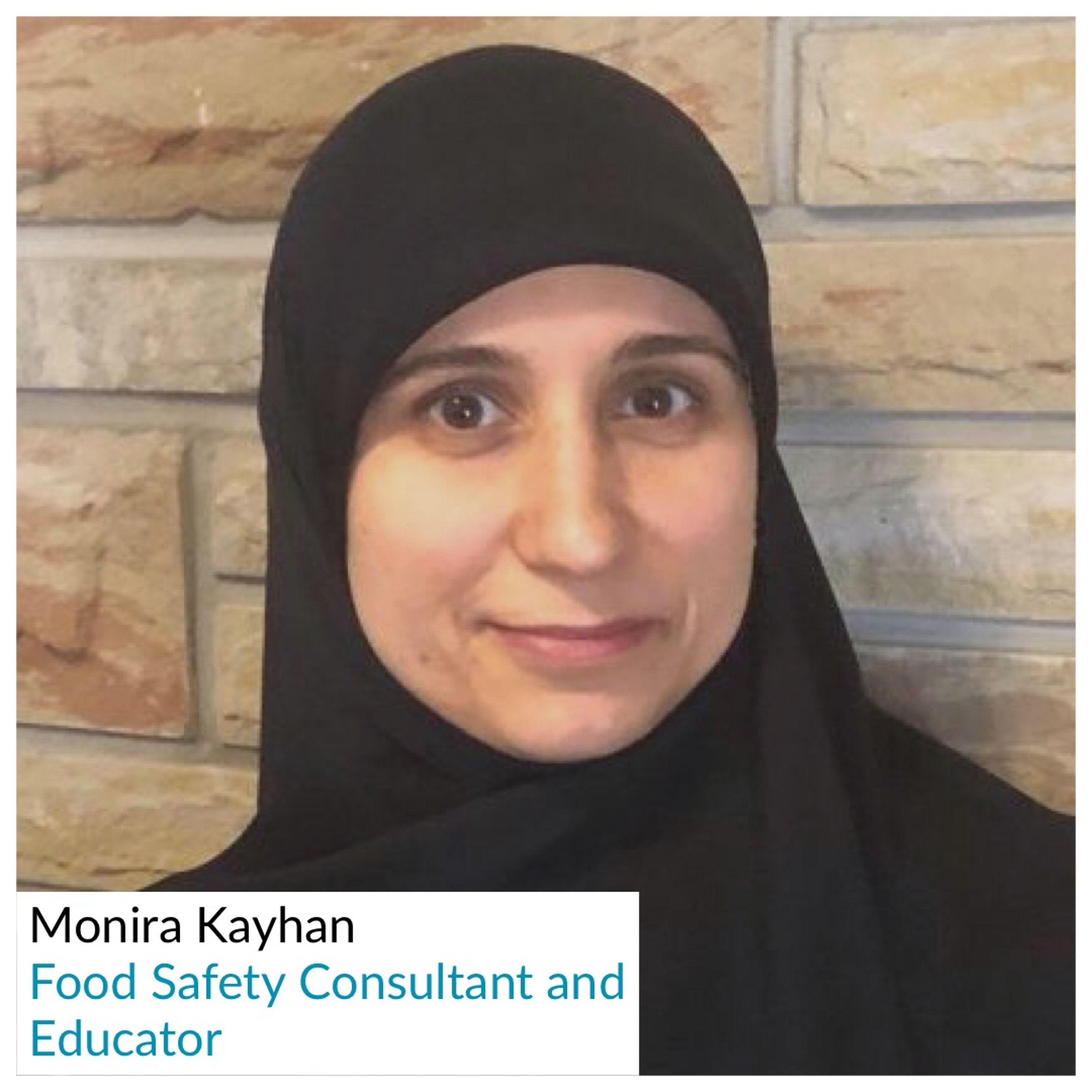 Monira Kayhan - Food Safety Consultant and Educator (April 13, 2019) episode artwork