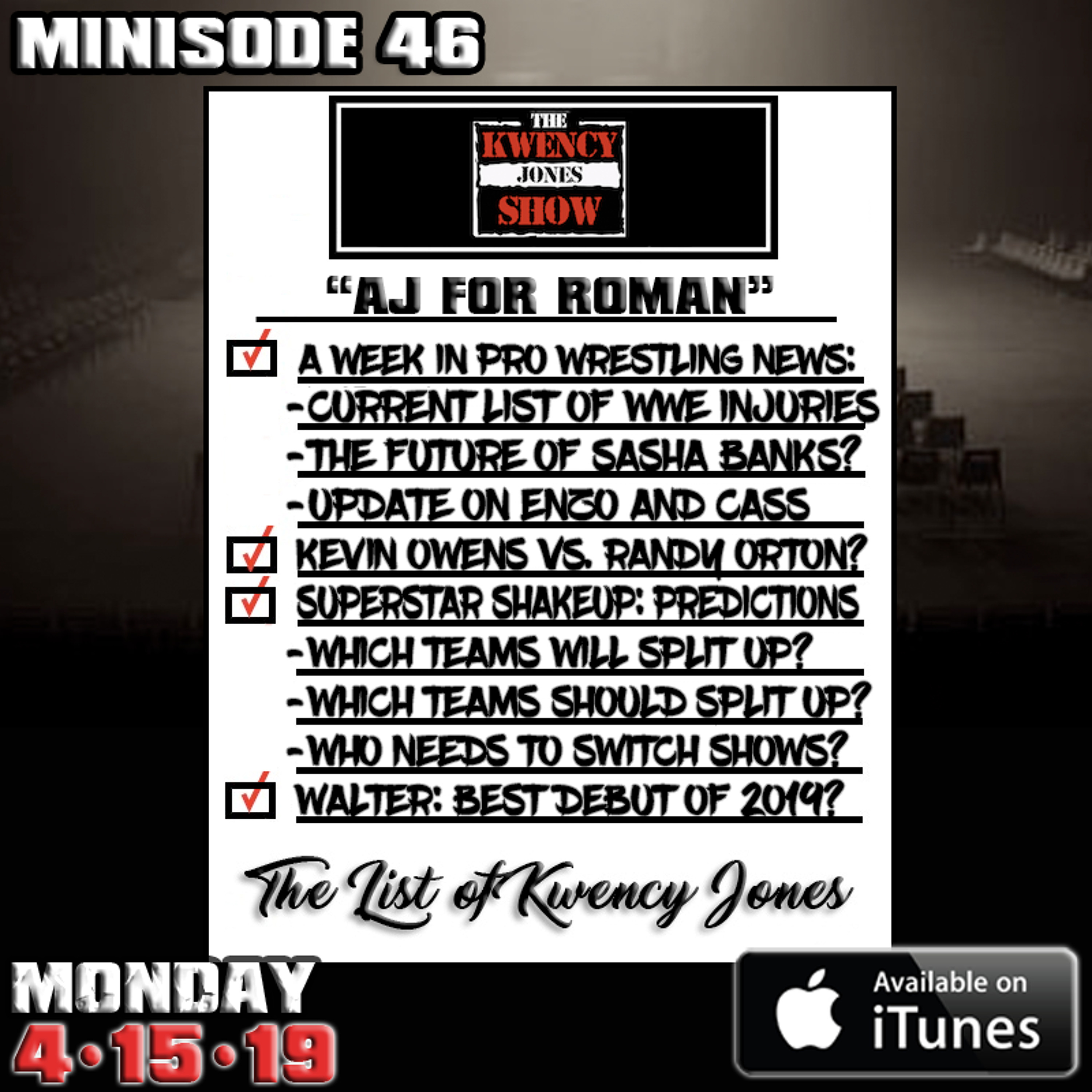 The Kwency Jones Show Podcast