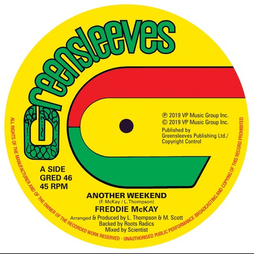 Freddie McKay "Another Weekend" - GRED46