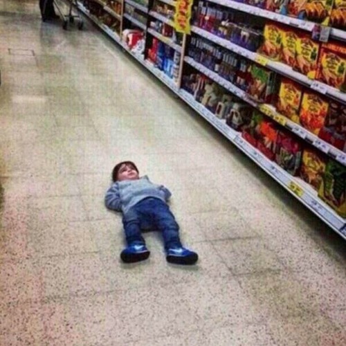 on the floor of the body king