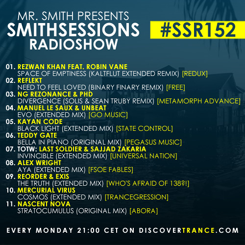 Smith Sessions Radioshow 152