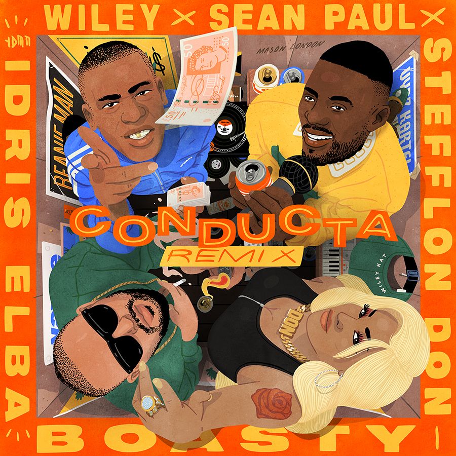 Wiley, Sean Paul, Stefflon Don – Boasty (Conducta Remix) ft. Idris Elba