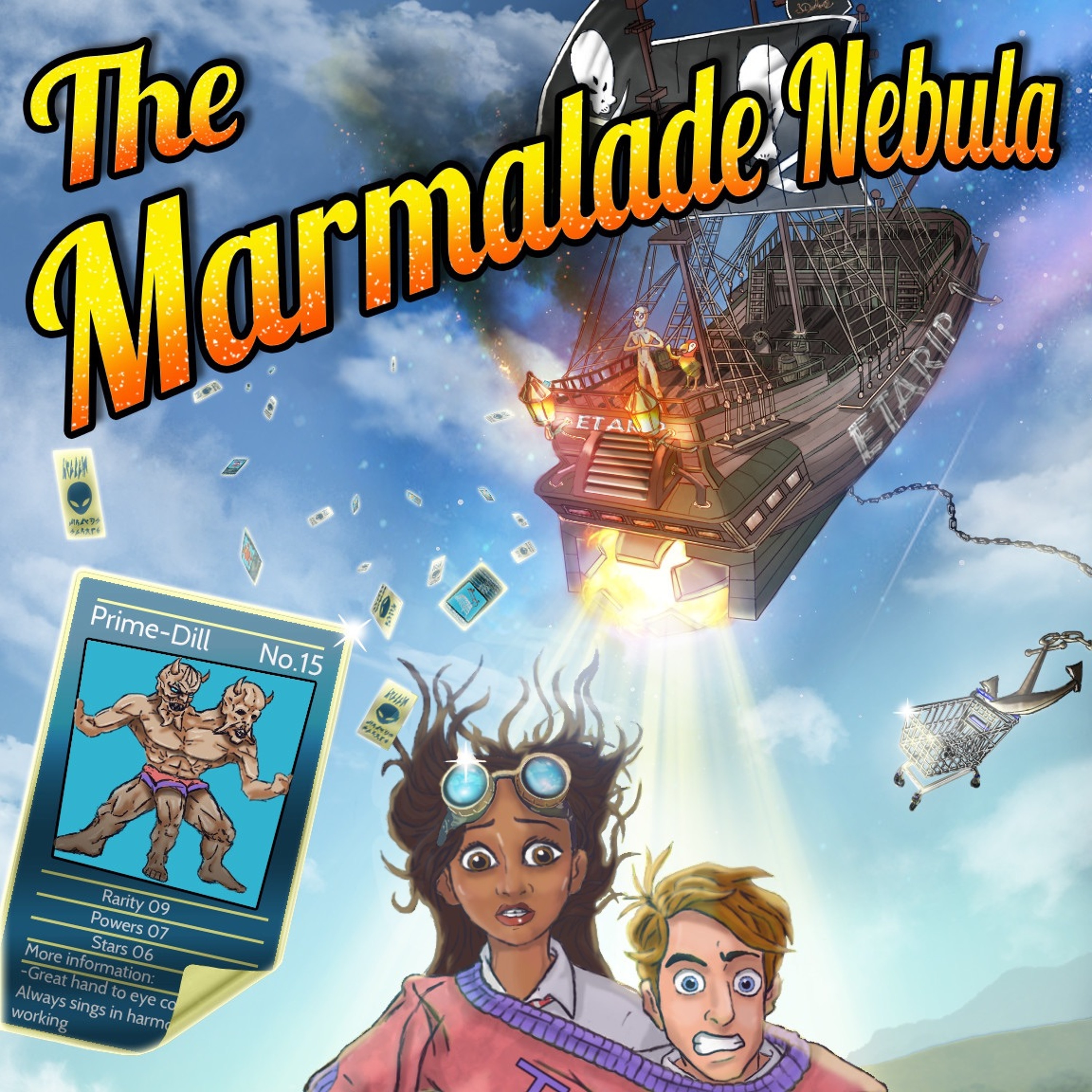 'The Marmalade Nebula'  A Kids Audio space Comedy Episode 1 episode artwork
