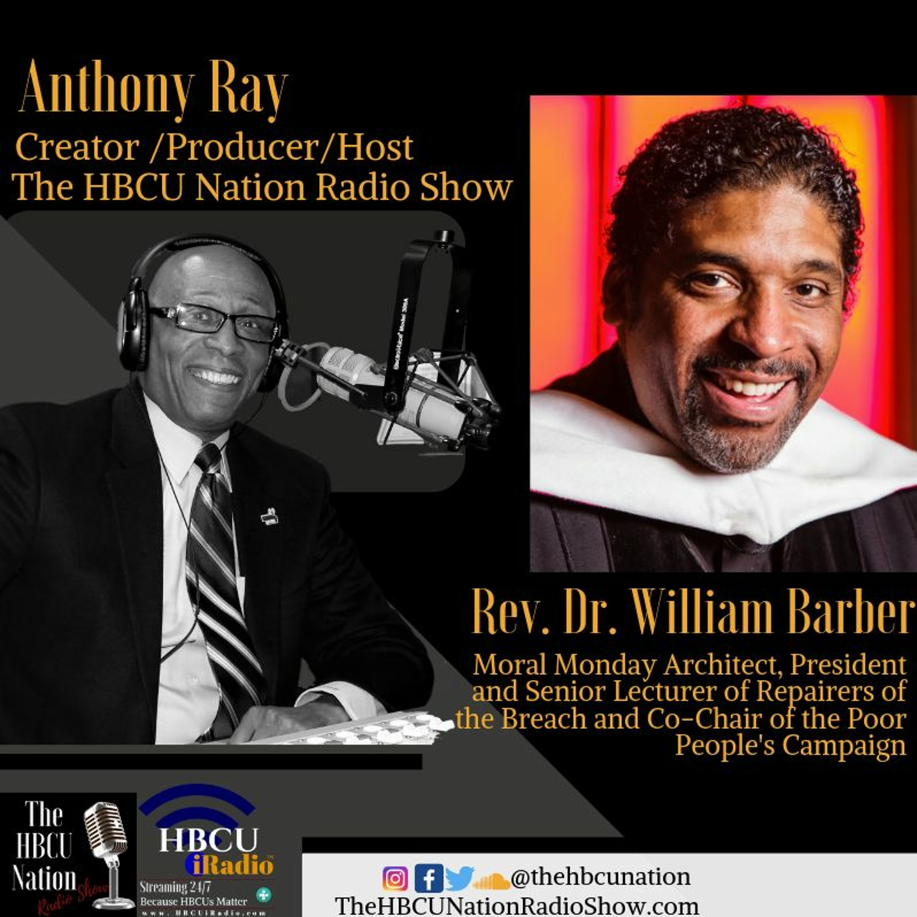 Our Talk with Rev. Dr. William Barber on #TheHBCUNationRadioShow episode artwork