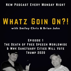 01 "Paris Fire, Immigration, & Free Speech" Whatz Goin' On?! w/ Smiley Chris & Brian John Podcast