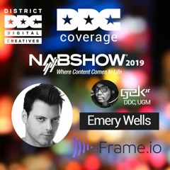 Frame.io, NABShow 2019, Emery Wells