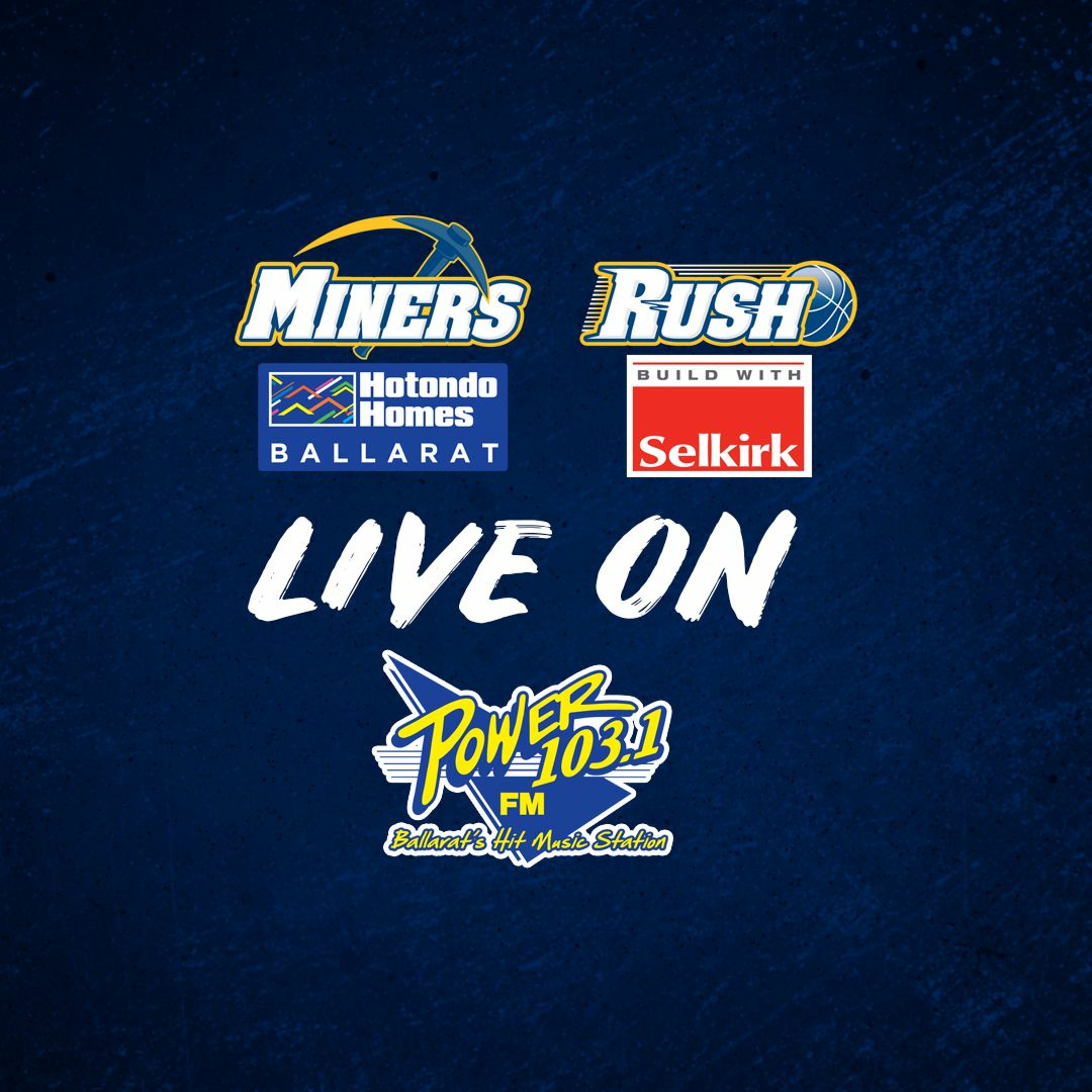 Miners and Rush players on Power 103.1FM