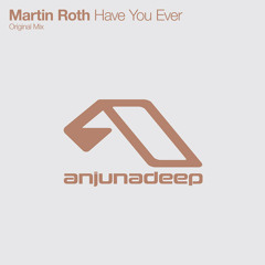 Martin Roth - Have You Ever (Original Mix)