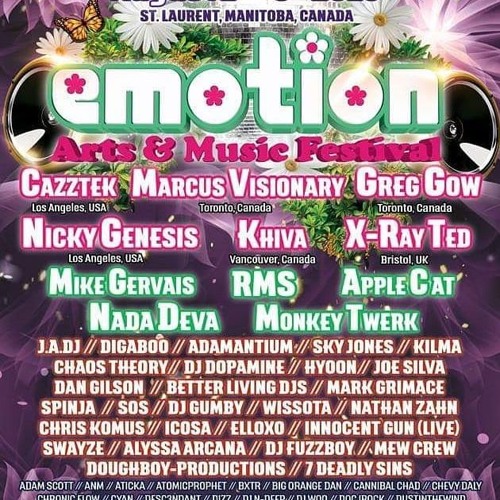 Emotion Arts and Music Festival Artists 2019