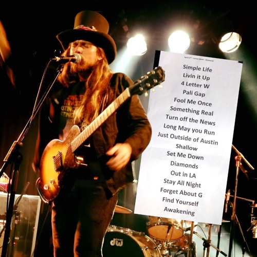 Lukas Nelson And Promise Of The Real @ Corner Hotel Wed 17 April 2019