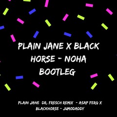 Plain Jane vs. Black Horse (NOHA Bootleg) ( FREE DOWNLOAD )