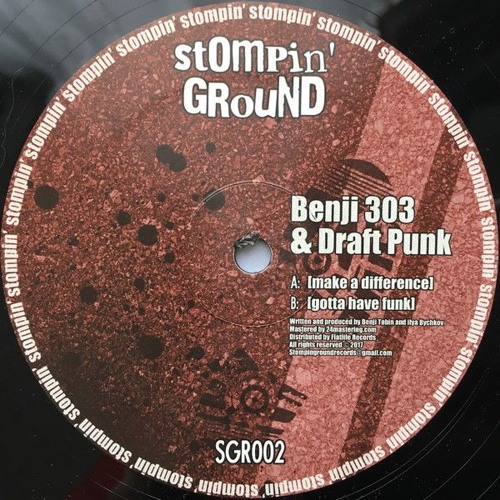 Benji303 & Draft Punk - Stompin' Ground 002 (Out Now On Vinyl) Preview Clips