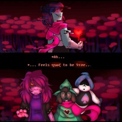 Nyctophilic Strike Down(A Kris Vs Ralsei And Susie Megalo)