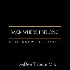 Otto Knows ft. Avicii - Back Where I Belong (KeiDee Tribute Mix)