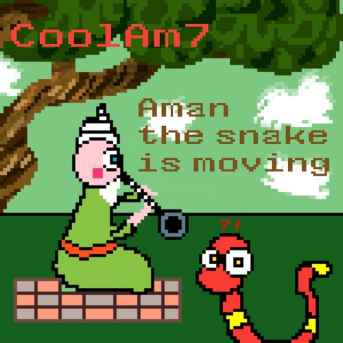 Aman the snake is moving