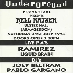 Pablo Gargano--Hellraiser 8-Ulster Hall Belfast--1993