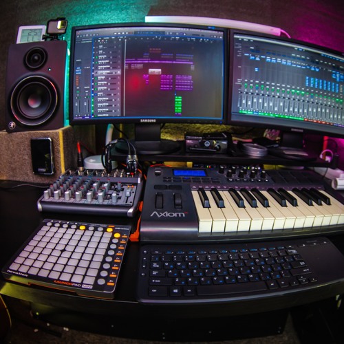 rap studio setup