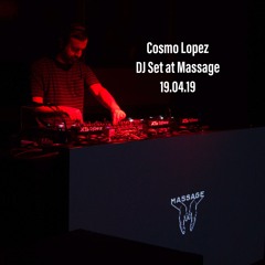 Cosmo Lopez - DJ Set at Massage Asuncion 19-04-19