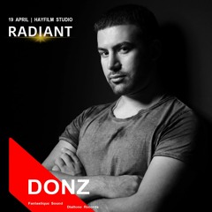 Donz - Radiant [Robert Babicz] Fantastique Sound \ live in Hayfilm Studio
