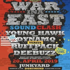 Young Hawk & Dynamq vs Ruffpack & Deebuzz 04/19 GER (War Ina East)