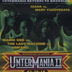 The Lady Machine @ UnterMania, NYC | 31.03.19