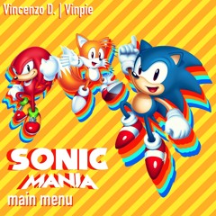 sonic mania ~ main menu