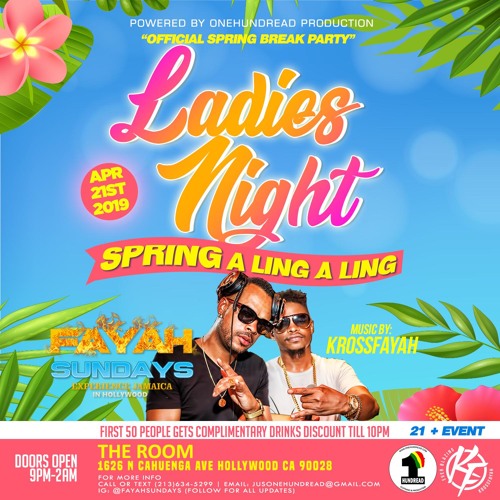 SPRING A-LING-A-LING [KROSSFAYAH Live Audio @ Fayah Sundays] (4-21-19)