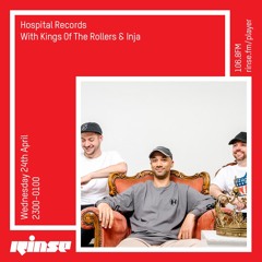 Hospital Records with Kings Of The Rollers & Inja - 24th April 2019