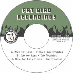 1. TIBIO & DUB TROUBLES - MORE FOR LESS