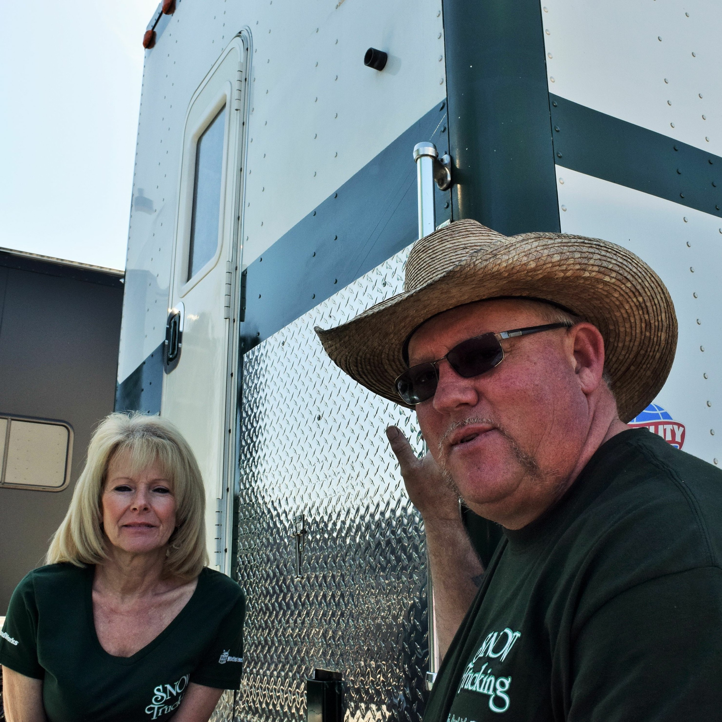 Custom walk-in storage at the front of a dry van; bulk tank niche explored thumbnail